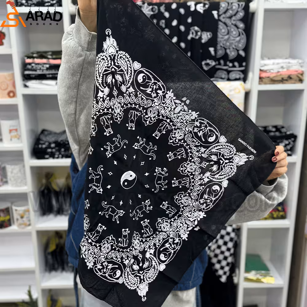 باندانا گربه مشکی
