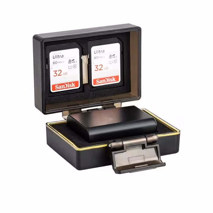 کیس محافظ باتری و حافظه جی جی سی مدل BC-NPFW50