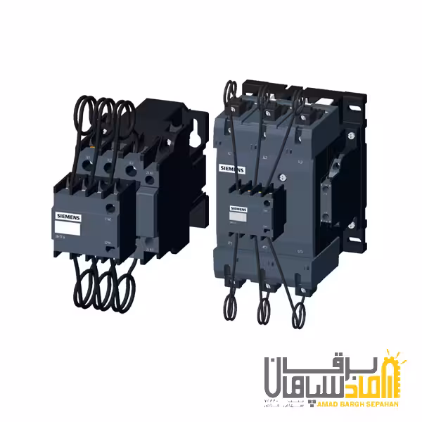 کنتاکتور خازنی (کنتاکتور فرمان) 25 کیلوواری (1NO 1NC)، زیمنس siemens، مدل 3MT70025JA116AN2