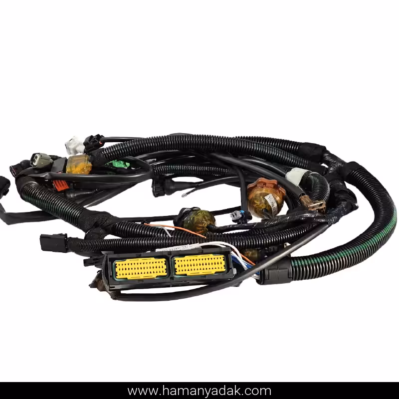 دسته سیم موتور زیمنس یگانه با ایمو پژو پارس و سمند (کد YG20241735) برند دناکو