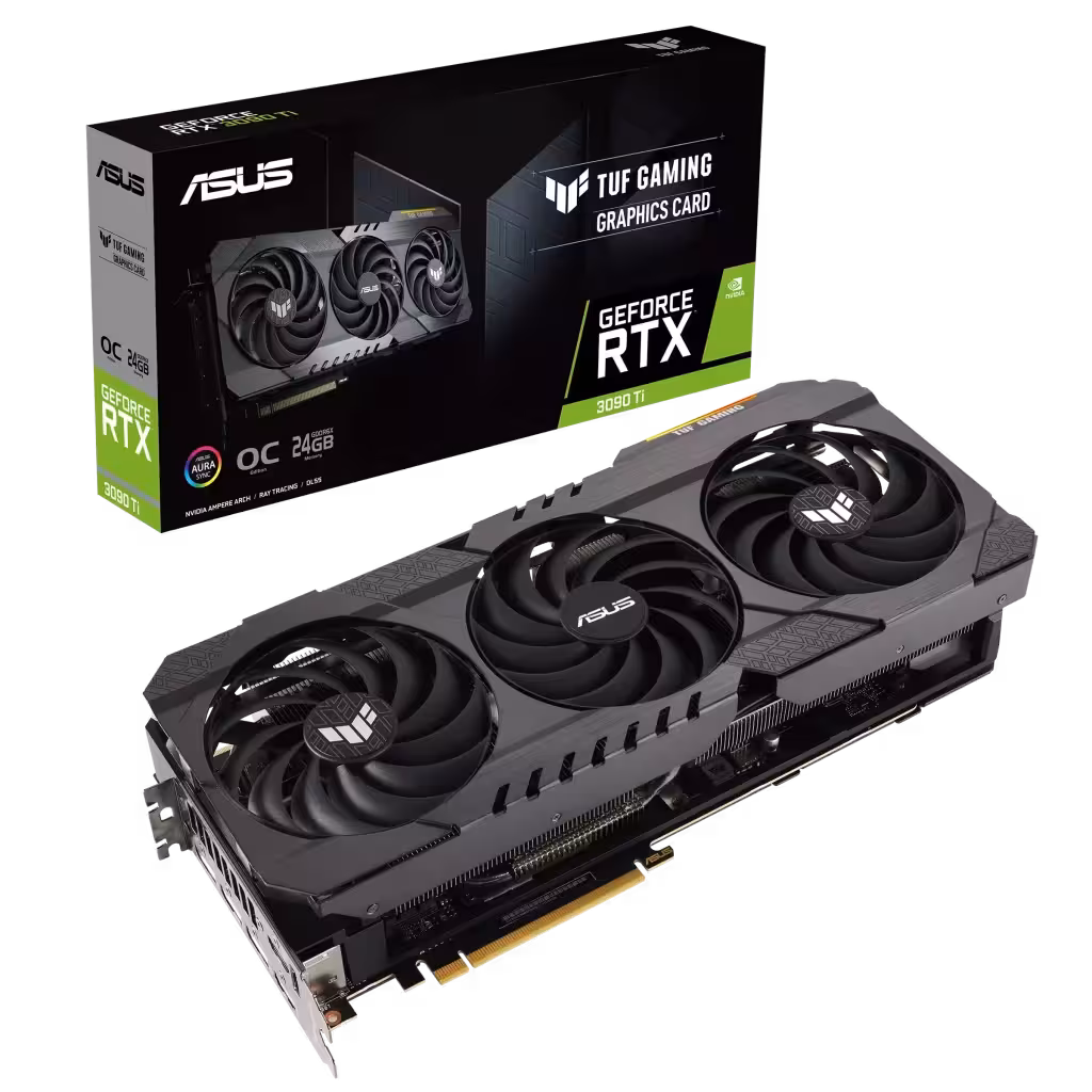 کارت گرافیک مدل RTX-3090TI OC 24GB TUF GAMING ASUS ایسوس