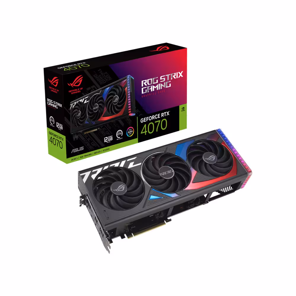کارت گرافیک ایسوس ASUS ROG STRIX RTX 4070 12GB