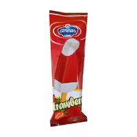 بستنی چوبی روکش توت فرنگی اطمینان 50 گرمی