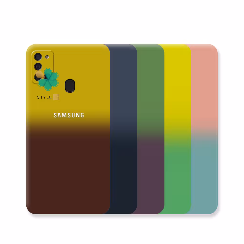 قاب سیلیکونی دو رنگ گوشی سامسونگ Samsung Galaxy A21s