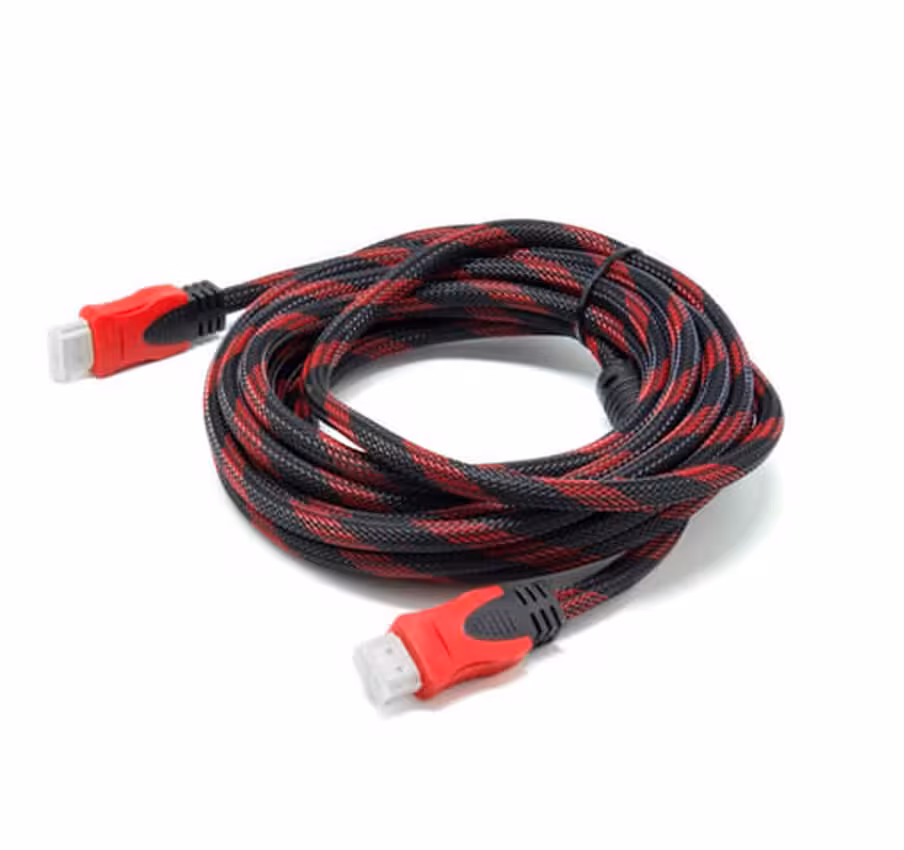 کابل HDMI به طول 5 متر با روش بافته شده و ضد نویز