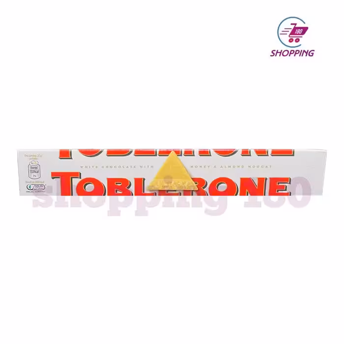 شکلات تابلرون سفید عسل و بادام 100 گرم