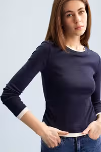 تی‌شرت آستین بلند زنانه دفکتو