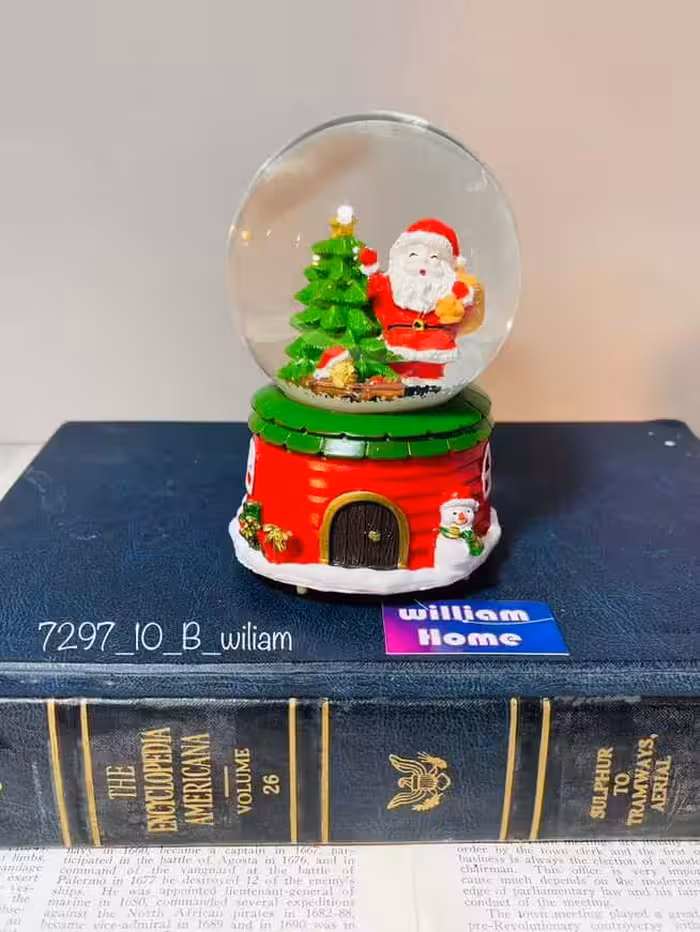 گوی موزیکال کریسمس،سایز متوسط7297-10-B