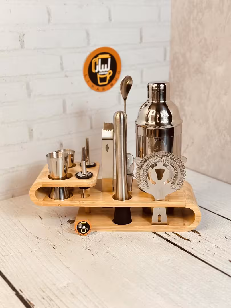 ست بار سرد پایه چوبی مواج کد 6135