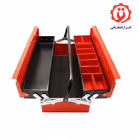 جعبه ابزار فلزی 2 طبقه 46 سانت ایران پتک مدل TG 2011