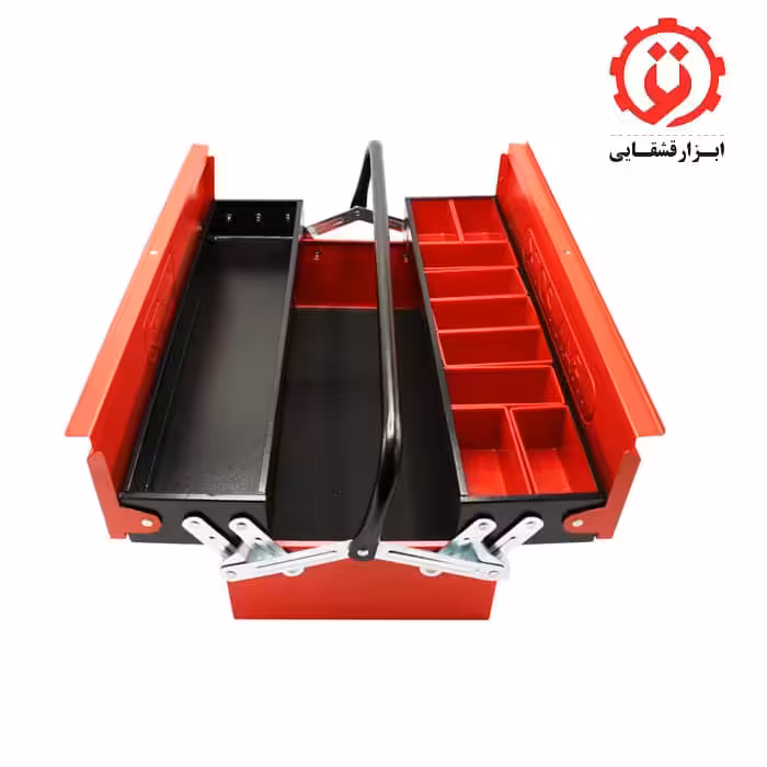 جعبه ابزار فلزی 2 طبقه 46 سانت ایران پتک مدل TG 2011