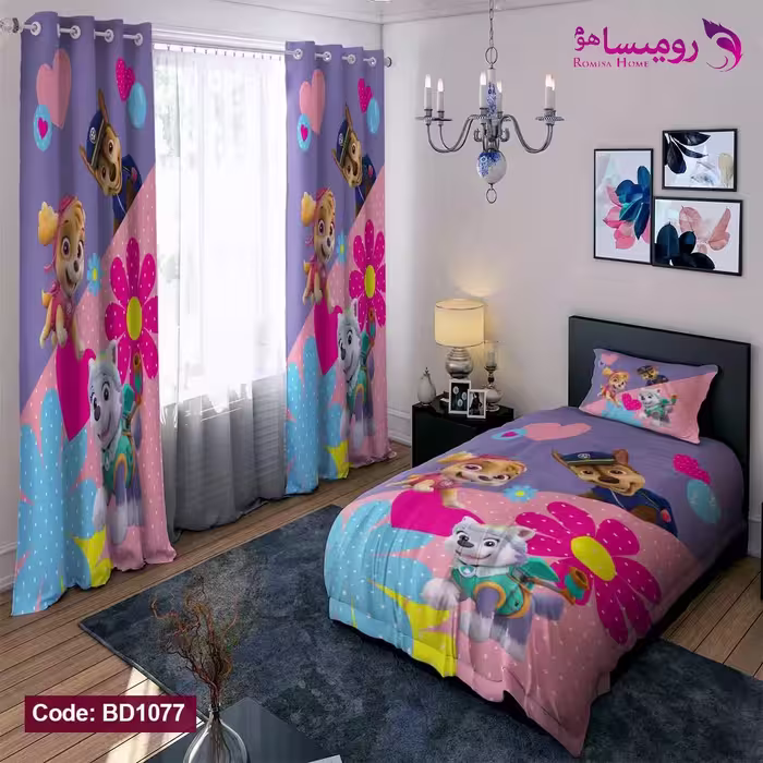 قیمت و خرید روتختی طرح سگ ها یک نفره برند دکو کد BD1077