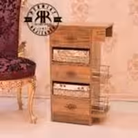 AVAZEH اوازه جا سیب پیاز  جا بطری دار   قهوه ای  611BR