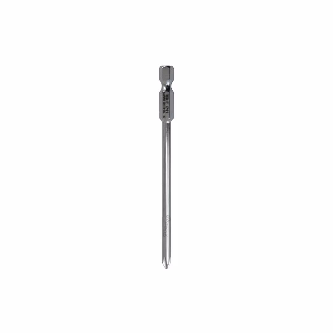 نوک پیچ گوشتی یک سر چهارسو 10 سانت ولف WOLF PH1x100mm