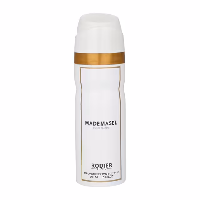 اسپری بدن زنانه رودیر مدل Mademasel حجم 200 میلی لیتری