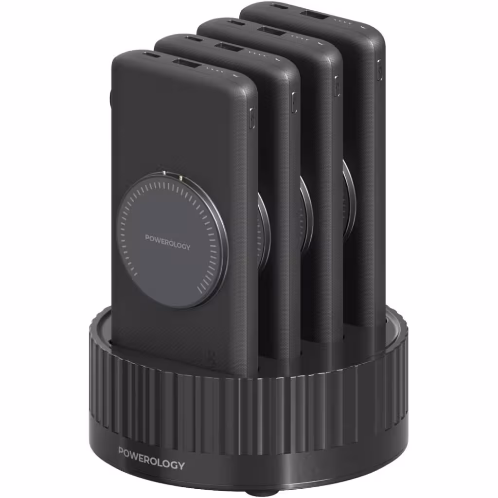 پاوراستیشن 4 در 1 پاورولوژی Powerology 10000mAh Power Bank Terminal PPBCHA2641BK
