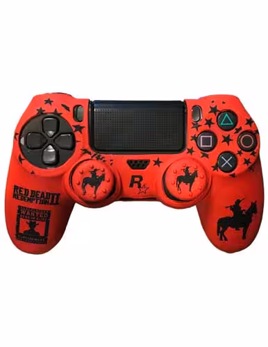 محافظ دسته بازی پلی استیشن PS4 مدل Red Dead 2 بدون آنالوگ