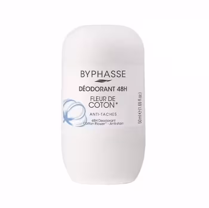 مام رولی زنانه بایفاس Byphasse رایحه پنبه حجم 50 میل