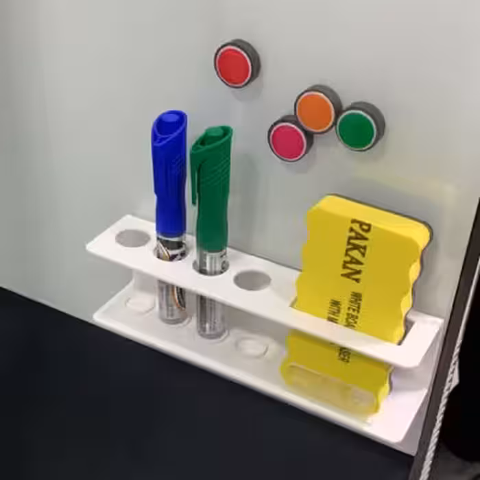 تابلو وایت برد شیشه ای  اندازه 90 × 150 (ساده)