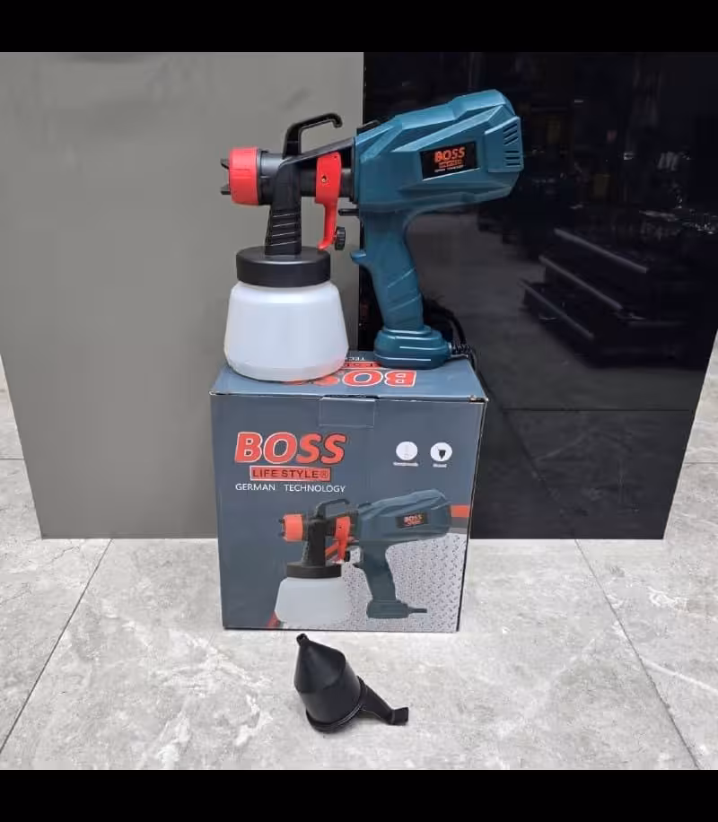 پیستوله برقی کاسه پلاستیک باس مدل BS123JY289-3