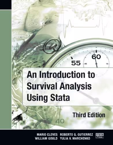 خرید و دانلود نسخه کامل کتاب An Introduction to Survival Analysis Using Stata