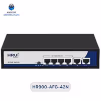 سوئیچ شبکه4 پورت PoE مدل HR900-AFG-42N