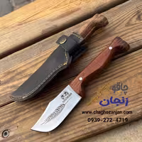 چاقو پوست کن توحید همراه با غلاف سایز کوچک ساخت زنجان