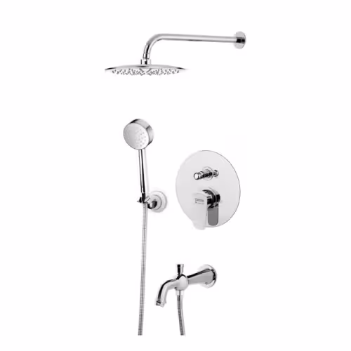 شیر توکار حمام تیپ 5 درخشان مدل هانس