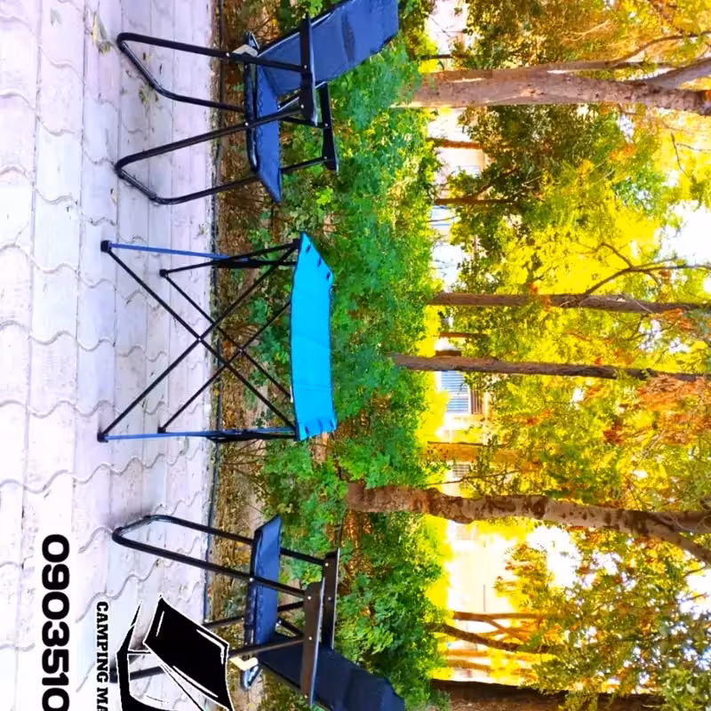 صندلی و میز تاشو مسافرتی ( کم جا ) (( فروش تکی هم داریم ))