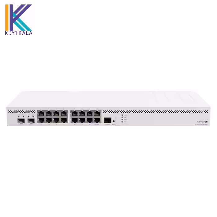 روتر شبکه میکروتیک مدل Mikrotik CCR2004-16G-2S  Gigabit Ethernet Router