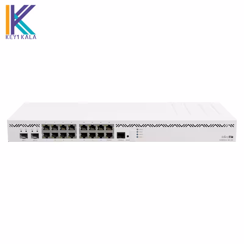 روتر شبکه میکروتیک مدل Mikrotik CCR2004-16G-2S  Gigabit Ethernet Router
