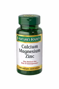 قرص کلسیم منیزیم زینک Nature&#039;s Bounty - بسته 100 عددی