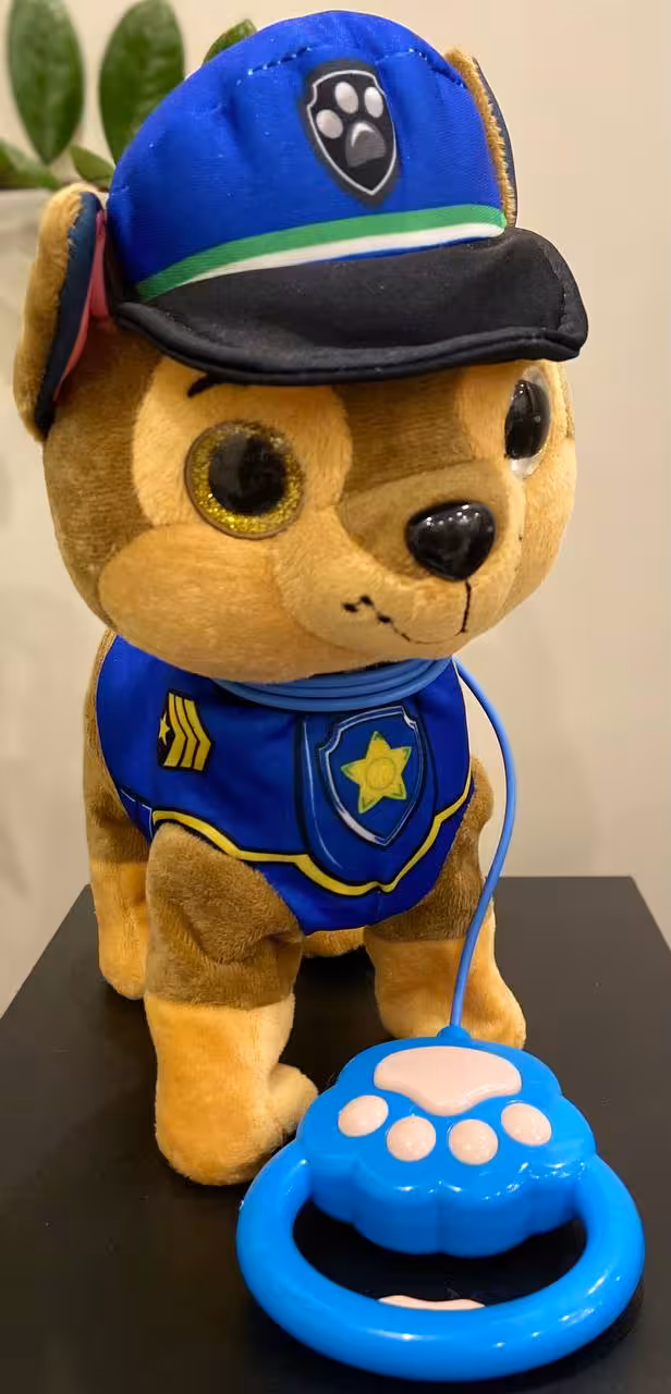 سگ نگهبان قلاده دار با قابلیت ضبط صدا (چیس)