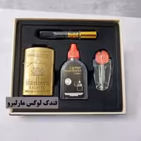 فندک بنزینی مارلبورو و چوب سیگار