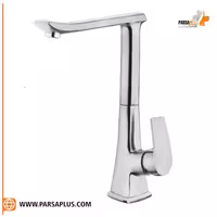 شیر آشپزخانه دوان مدل تریفا کروم مات