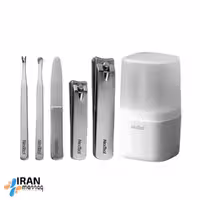 ست ناخن گیر مانیکور نکستول شیائومی مدل MS20015 شامل 5 ابزار کاربردی مانیکور و پدیکور
