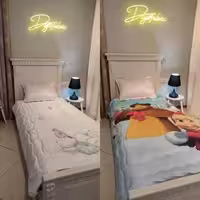 لحاف یک نفره طرح سوفیا و پرنده