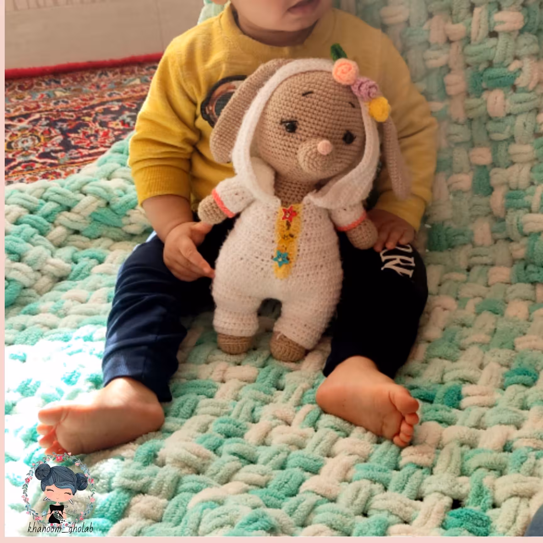 عروسک خرگوش لباس دار