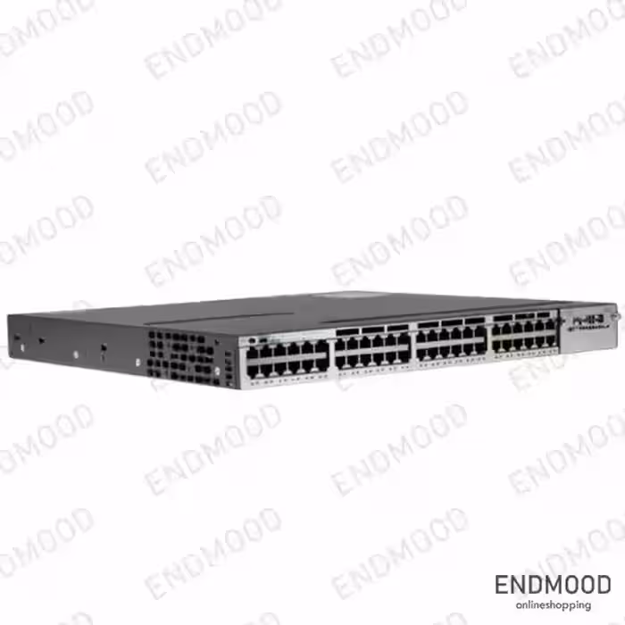 سوئیچ شبکه  PoE سیسکو 48 پورت Cisco WS-C3750X-48P-S