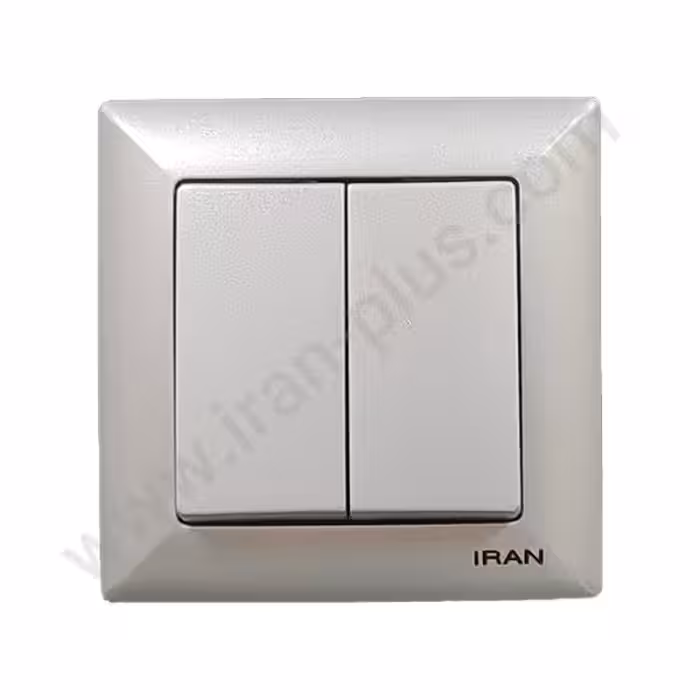 کلید دوپل مدل الیزه رنگی نقره ای