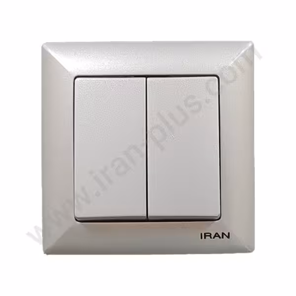 کلید دوپل مدل الیزه رنگی نقره ای