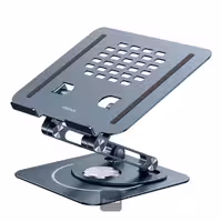 پایه لپ تاپ قابل چرخش و تاشو بیسوس مدل UltraStable Pro (Three-Fold Version) | آرکا 90