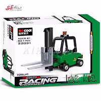 لگو لیفتراک تکنیکالFORKLIFT عقب کش DECOOOL 22031