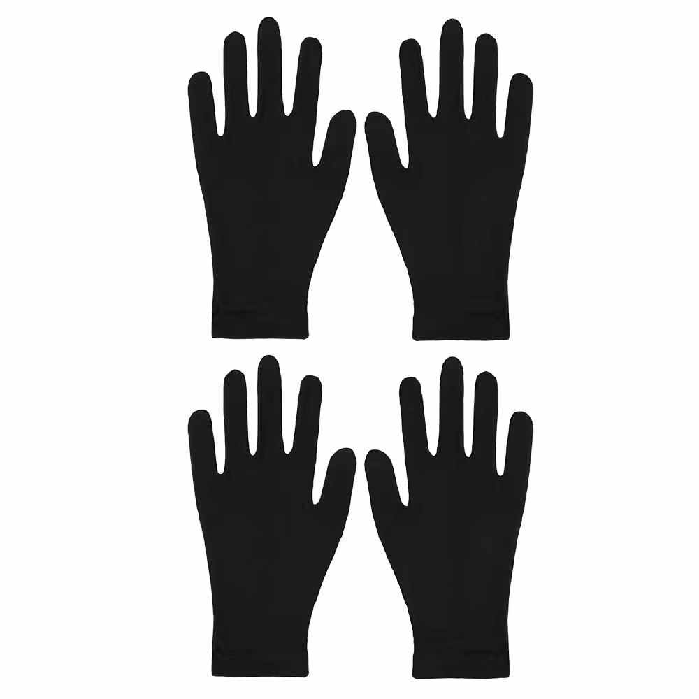 دستکش مدل SK4 رنگ مشکی بسته 2 عددی