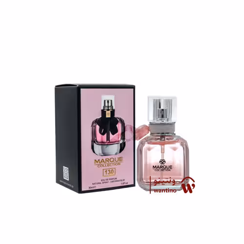 عطر ادکلن زنانه ایو سن لوران مون پاریس فراگرنس ورد مارکویی کد 130 (Fragrance world Marque Yves Saint Laurent Mon Paris) حجم 30 میل