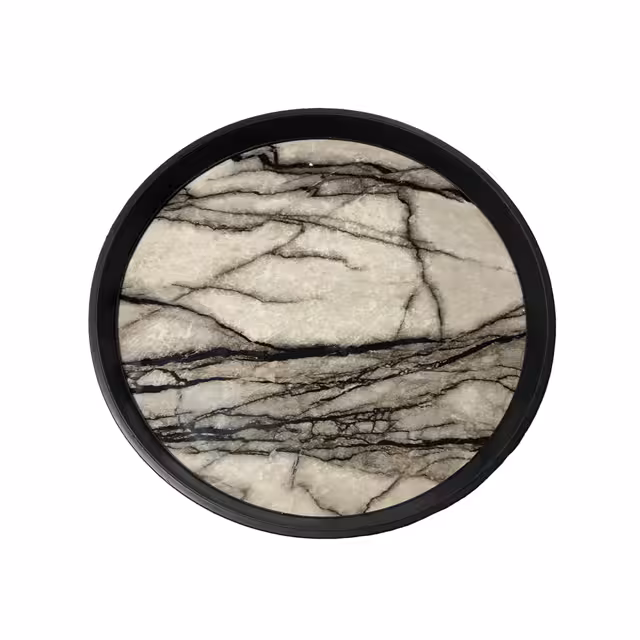 سینی رایکا مدل گرد طرح سنگ