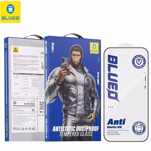 محافظ صفحه برند بلو Blueo Antistatic Glass مناسب برای Apple iPhone 17