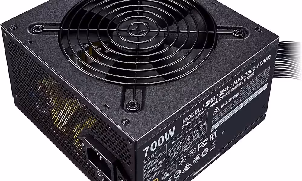 منبع تغذیه ماژولار کولر مستر cooler master mwe 700w bronze (استوک)