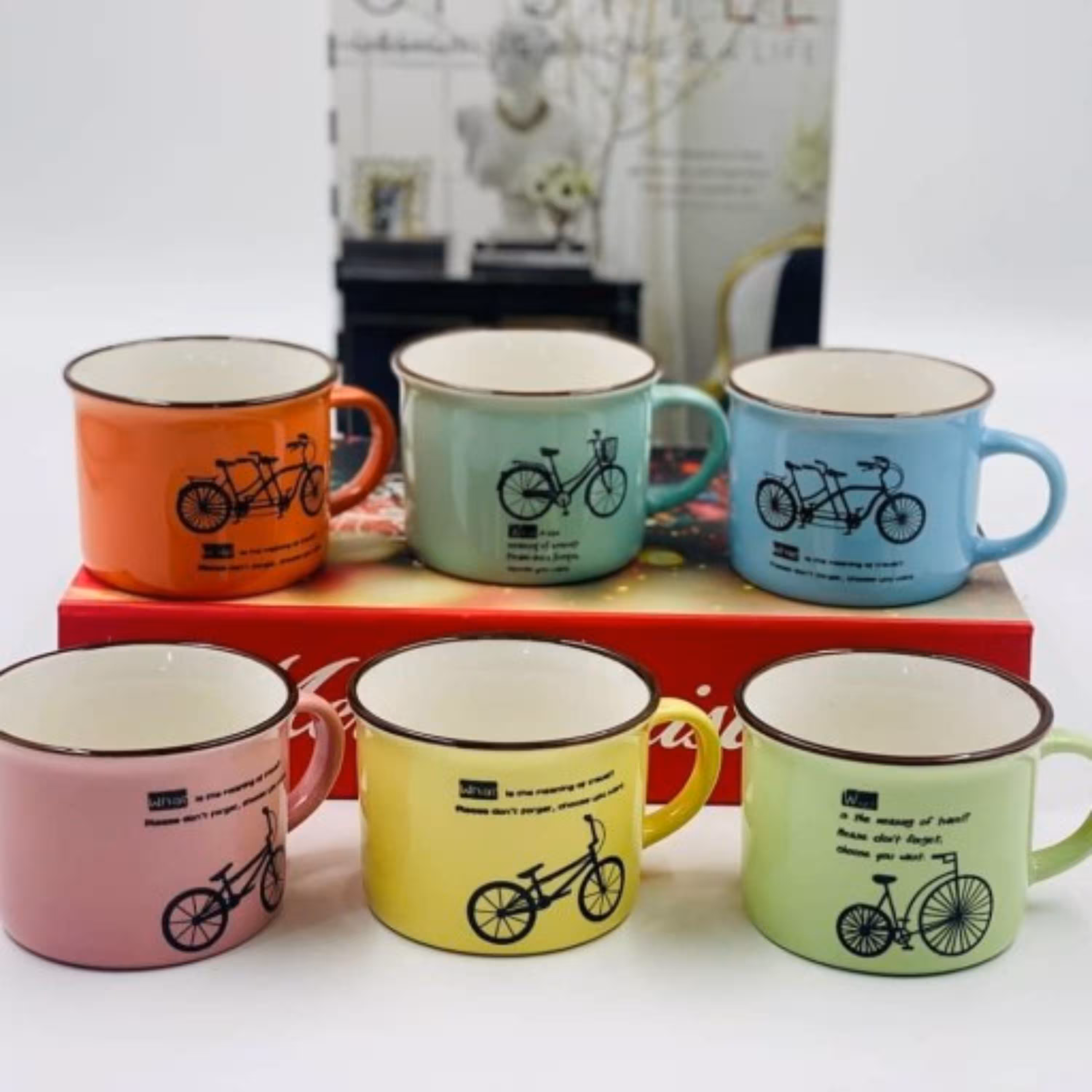 ماگ دوچرخه متوسط ارسال رایگان