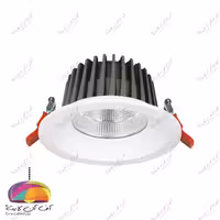 چراغ سقفی COB توکار گرد 40 وات شعاع الکتریک